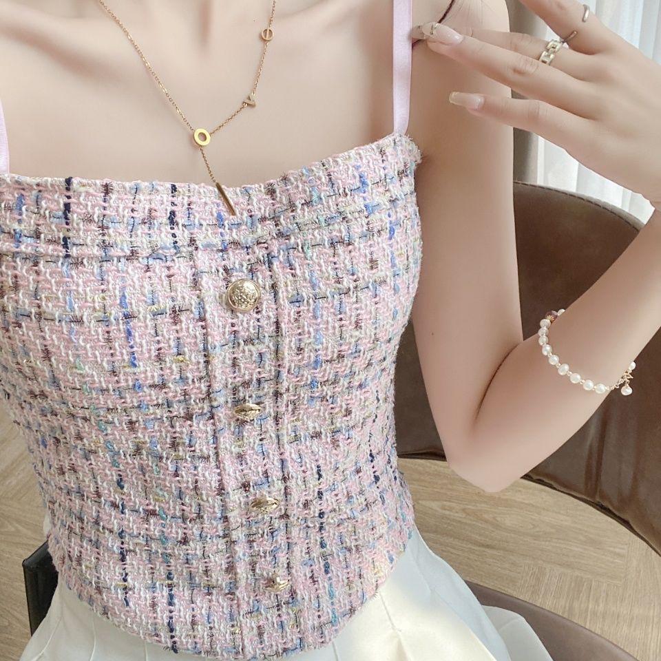 Элегантная утягивающая нейлоновая майка: Жилет в китайском стиле на пуговицах, Сексуальный и шикарный, Один размер подходит всем женщинам