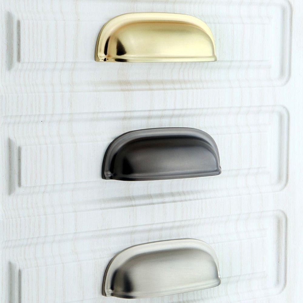Shell Style Shell Cabinet Handle Zinc Alloy Drawer Pull Handles Fashion Furniture Knobs  Door