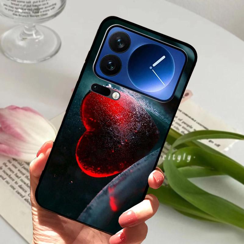 Чехол для Xiaomi Mi 17 Pro Max/17Pro Модный Ударопрочный Защитный Задний Чехол Для Xiaomi 17 ProMax Мягкий ТПУ Силиконовый Чехол для Телефона