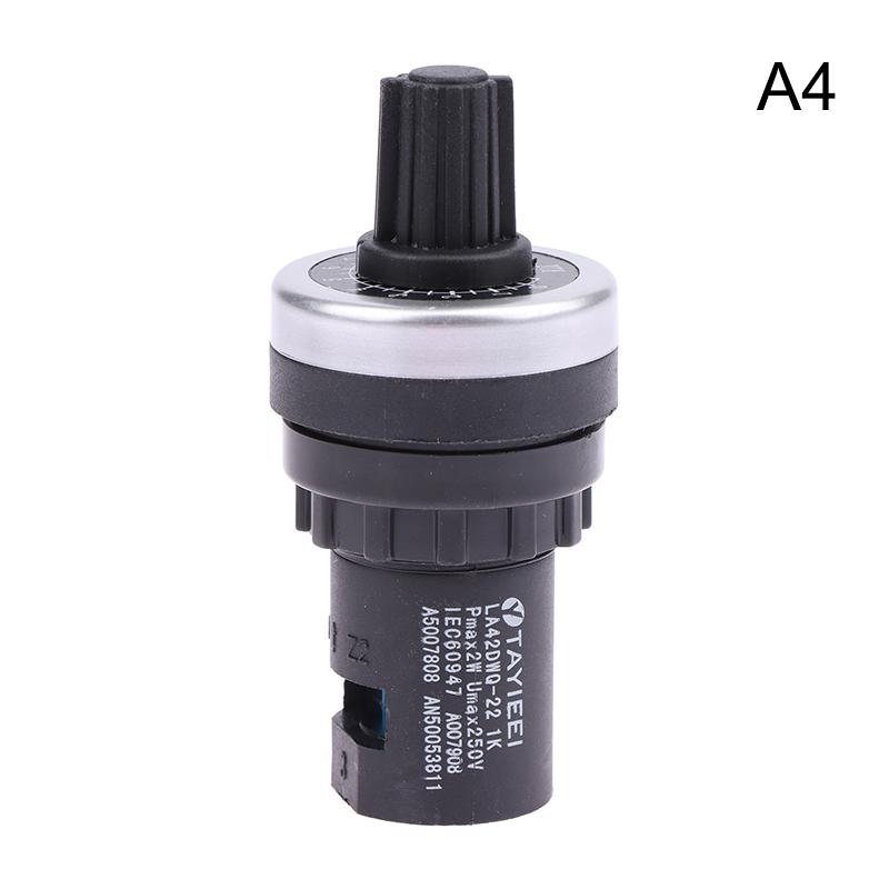 1Pc 1K 2K 5K 10K 20K 50K 100K 500K Ohm Resistance La42Dwq Frequency Converter Speed Regulating Knob Switch Potentiometers