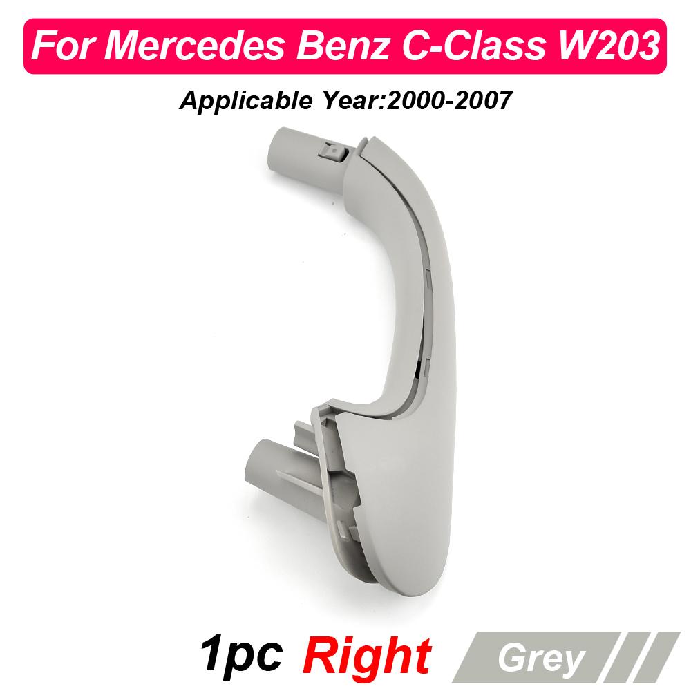 For Mercedes Benz C-Class W203 Inner Door Pull Handle Cover Interior Accessories Handles Front Rear Black Beige Grey 2038101551
