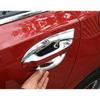 Chrome Car Exterior Door Handle Bowl molding Cover Trim For Kia Forte -
