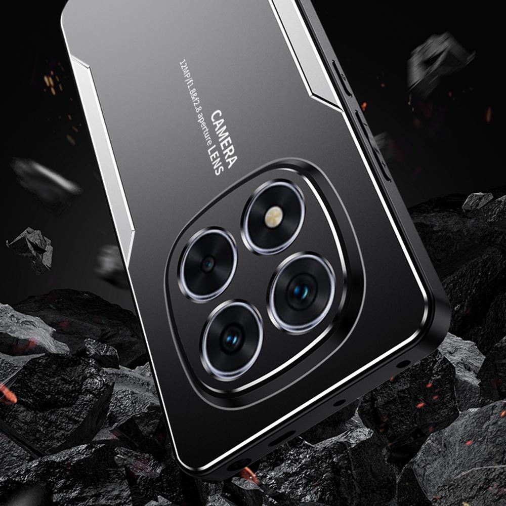 Для Xiaomi Redmi Note 14 Pro 5G/Poco X7 5G Чехол для телефона Алюминиевый сплав ТПУ ПК Задняя крышка