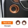 Carbon Fiber Style Car Front Rear Door Pillar Stereo Speaker Frame Cover Trim For Honda CR-V CRV 2017 2018    2022