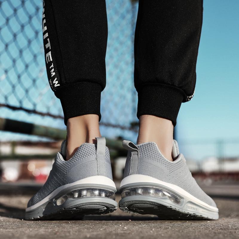 Кроссовки унисекс большого размера, пара обуви, дышащие кроссовки Flyknit на воздушной подушке, обувь Max, мужская обувь