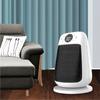 Electric Fan Heater Remote Control Ceramic Heater 1500W with Timer 90° Oscillation Heater Fan 3 Levels Adjustable Wind