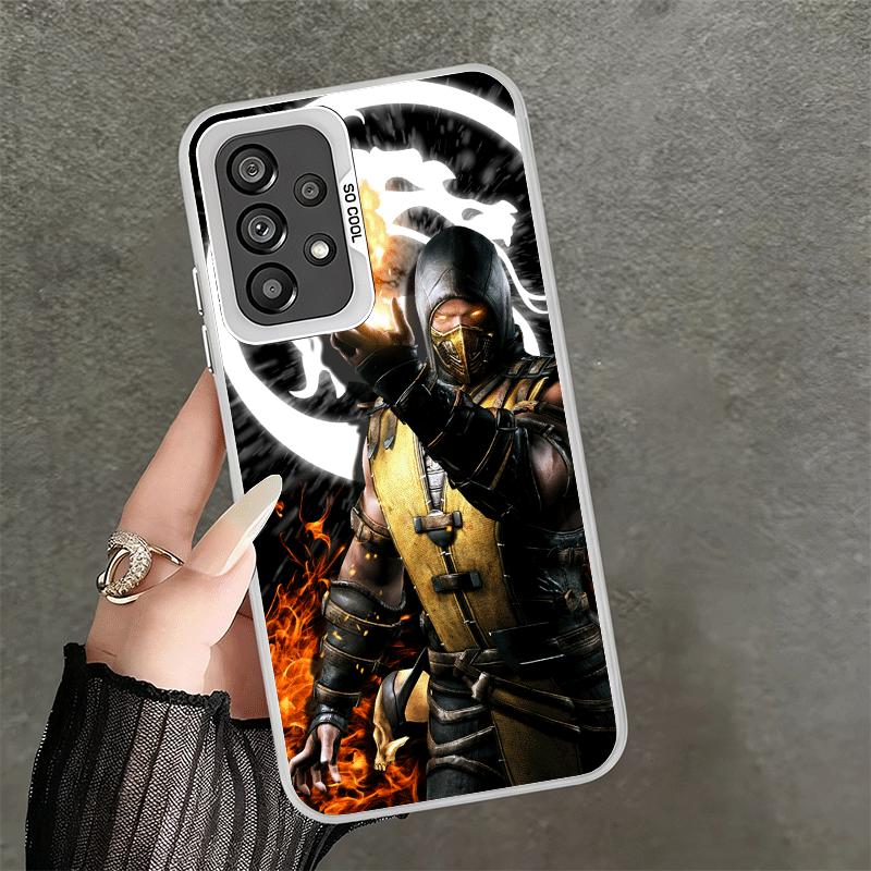 Mortal Kombat Game Soft Phone Case for Samsung A17 A16 A15 A14 A13 A57 A56 A55 A54 A53 A37 A36 A35 A34 A33 A26 A25 A24 A23 A52