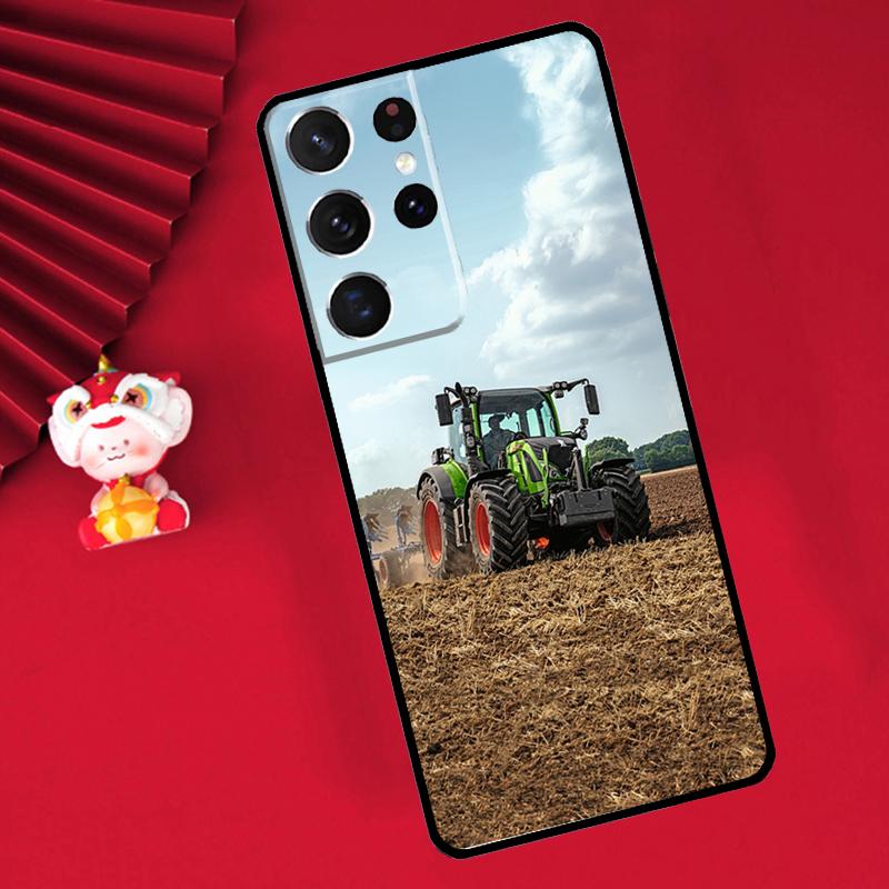 Tractor Truck Case For Samsung Galaxy S25 S26 Ultra S21 S22 S20 S23 S24 Ultra Plus S10 S25 FE Cover Funda
