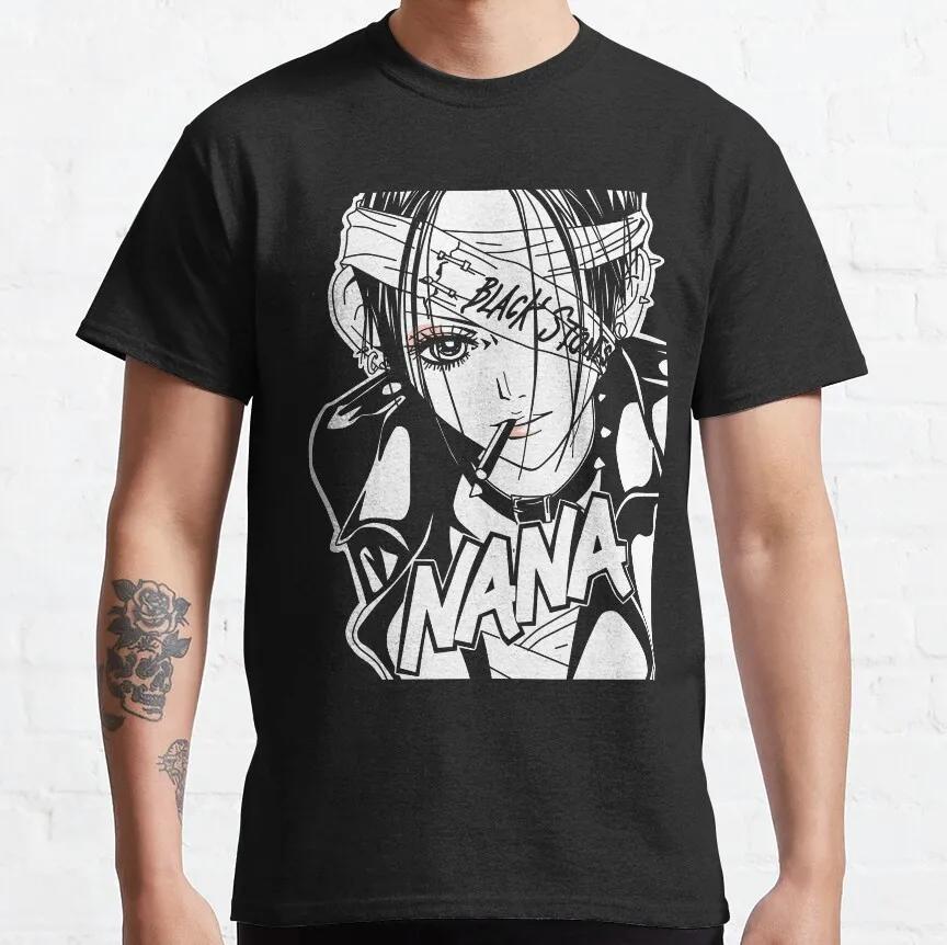Nana Trapnest Trigger anime T Shirts The Black Stones manga 100% cotton 90s punk sex pistols ai yazawa westwood Gift Idea Tops