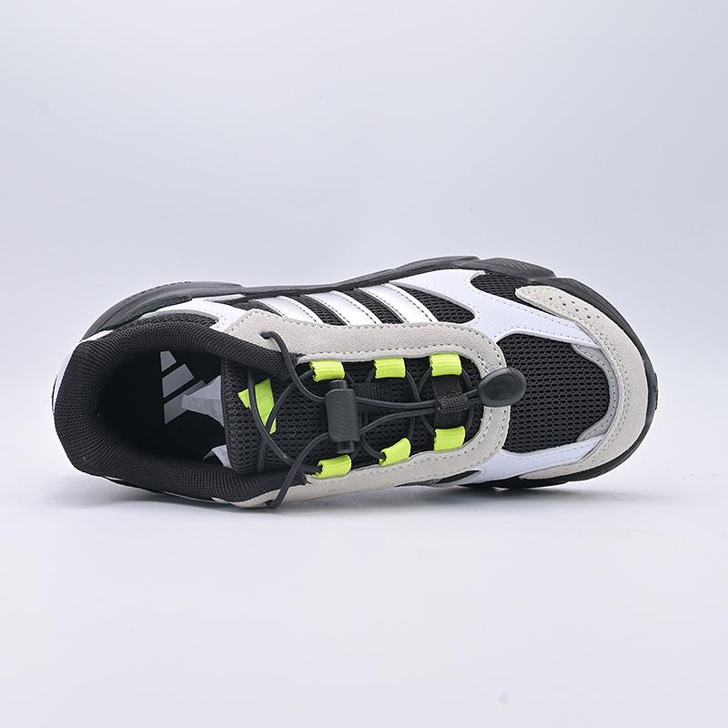 Adidas Crazy Chaos 2000 Breathable Low top Kids' Running Shoes Black White Kids' JQ8615