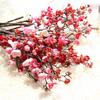 Artificial Flower Exquisite Non-fading Cloth Vivid Simulation Plum Blossom for Wedding