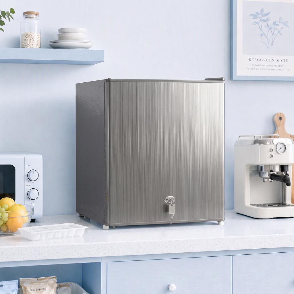 Mini Freezer 35 L Freezer Box Electric Freestanding 161 W Mini Chest Freezer 47 x 44.2 x 48.8 cm Grey