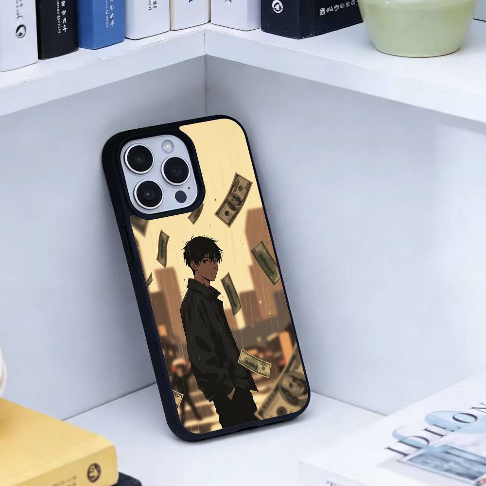 Чехол для телефона Dark Aesthetic Chill Guy для iPhone 14,16,15,13,17,12,Plus,Pro,Max Магнитный для Magsafe Матовый Чехол