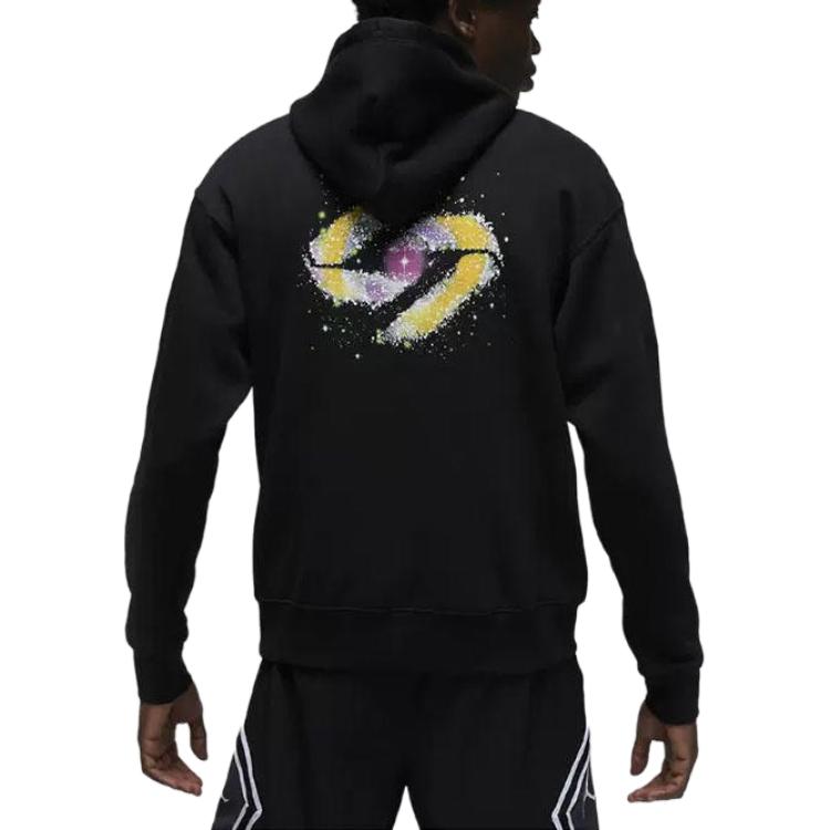 Jordan Дизайн логотипа Модная повседневная толстовка с капюшоном для мужчин с капюшоном черного цвета FV3529010