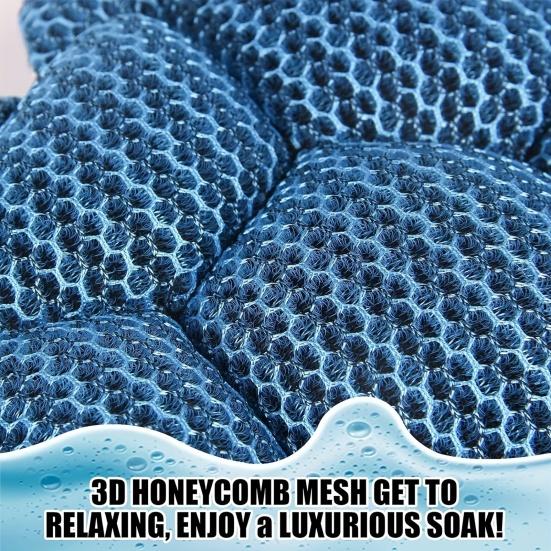 1/2Pcs Turtle Hot Tub Scum Absorber with Suction Cup Reusable Spa Hot Tub Cleaner Swimming Pool Floating Oil Absorbing Filtering Scum Sponge