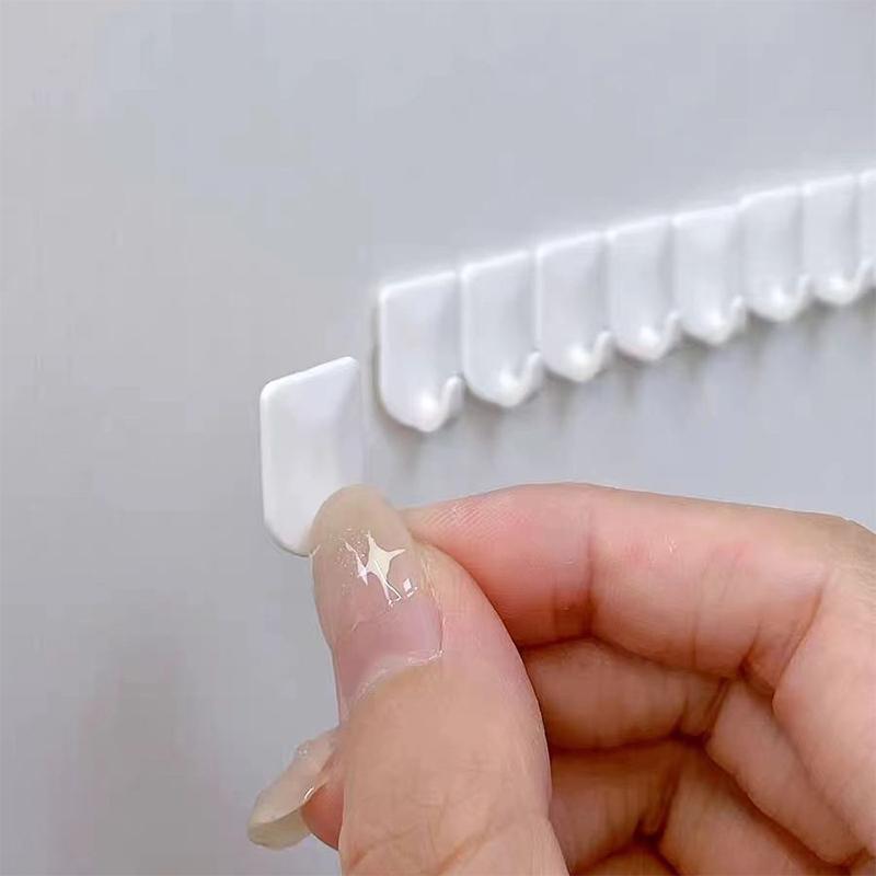 9 шт./компл. клейкая паста настенная вешалка для хранения ювелирных изделий дисплей ювелирных изделий крючки держатель для хранения органайзер для сережек колец ожерелий вешалка