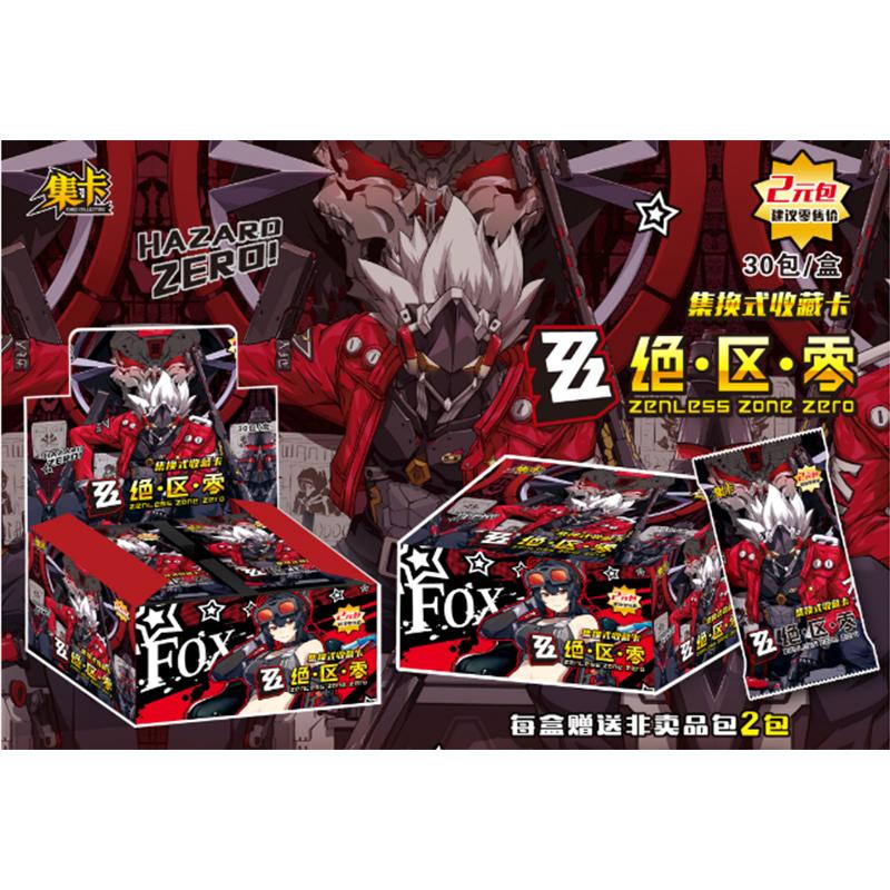 JueZuZero New Card Culture Collectible Animation Two-Dimensional Peripheral Cards Unique Design Artifacts for Collectors