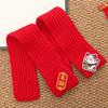 Warm New Year Dog Scarf Festive Pet Neck Scarf Durable Pet Scarf Bib  Chinese New Year