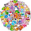 50 Stickers for Small Fresh Workshop Cute New Products Water Cup Notebook Suitcase Stickers Waterproof Stickers
