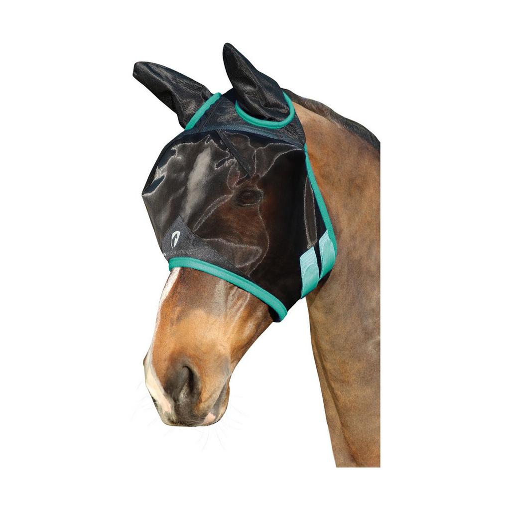 Hy BHB Equestrian Mesh Half Mask With Ears