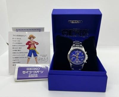 SEIKO X ONE PIECE Animation 20th Anniversary Limited Edition Watch JP FS