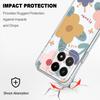 Прозрачный чехол для телефона с разноцветными цветами для Xiaomi 15 15T 14 14T POCO M7 X7 F7 M6 X6 Pro Ultra 4G 5G Мягкий чехол из ТПУ