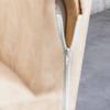 Finka Armchair Cover, Cream Beige, Thick Velvet