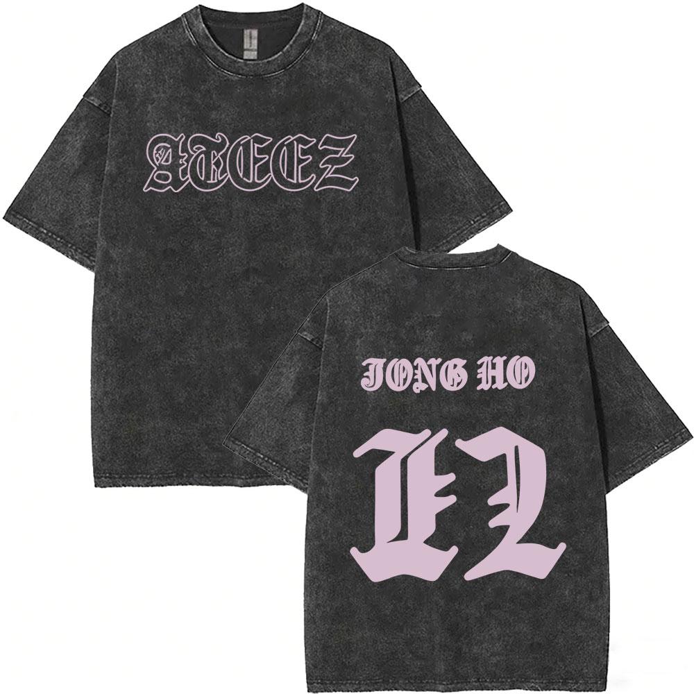 Korean Kpop ATEEZ Mingi 2026 World Tour in Your Fantasy Tshirt Men Women Clothing Fashion Casual Oversized T Shirts Streetwear