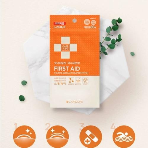 CARE ZONE Cover & Cure Anti-blemish Patches 60ea*2Set