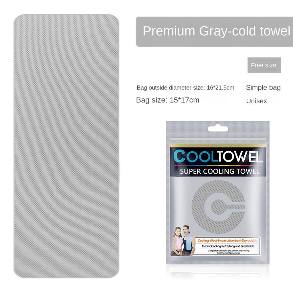 Горячая Распродажа Охлаждающее Полотенце Ледяное Микрофибра Мягкое Дышащее Охлаждающее Полотенце Оставайтесь Прохладными для Йоги Спорта Тренажерного Зала Потопоглощающие Охлаждающие Салфетки