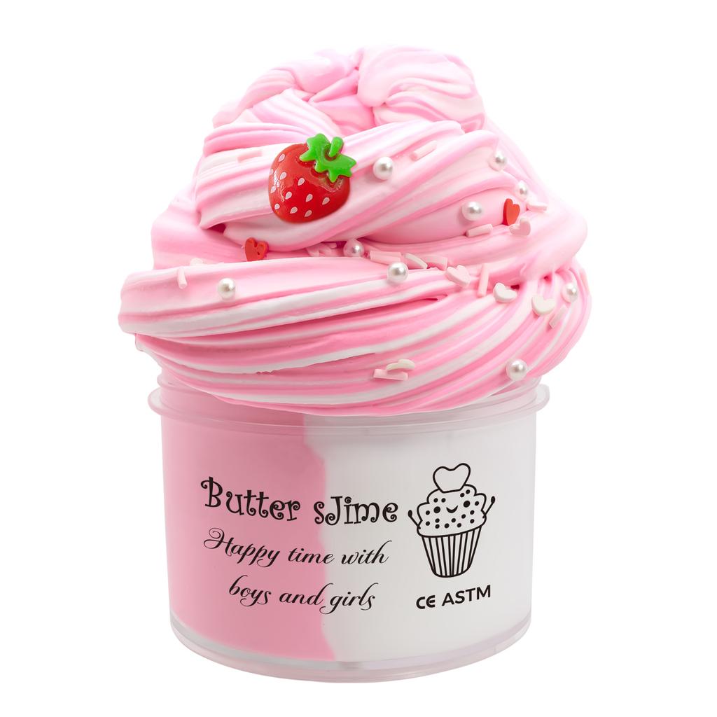 Double Color Slime 70ml Squishy Stress Reliever Decompression Mud Cute DIY Cotton Clay Educational Gift Kids Handmade Toy