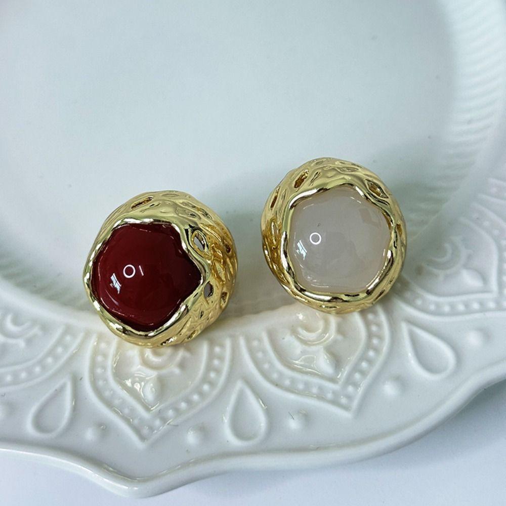 Полый дизайн Геометрическое полое кольцо Металлический материал Кольцо личности Модный аксессуар