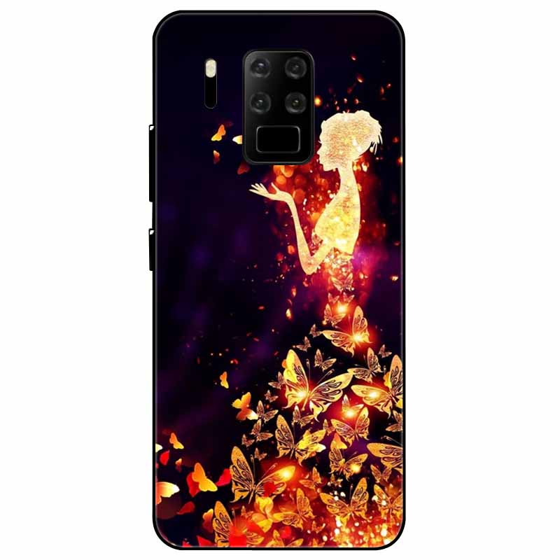 Для OUKITEL C18 Pro C21 C21Pro Чехол Силиконовый Черный Мягкий Защитный Funda Capa для OUKITEL C21 Pro C18 Pro Чехол TPU Мультяшный Чехол