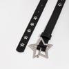 Hip Hop Gothic Leather Belt Punk Pin Buckle Waistband Fashion Waist Band  For Women Man