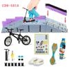 Finger Bike Finger Skateboard Venue Scene Alloy Skateboard Scooter Toy