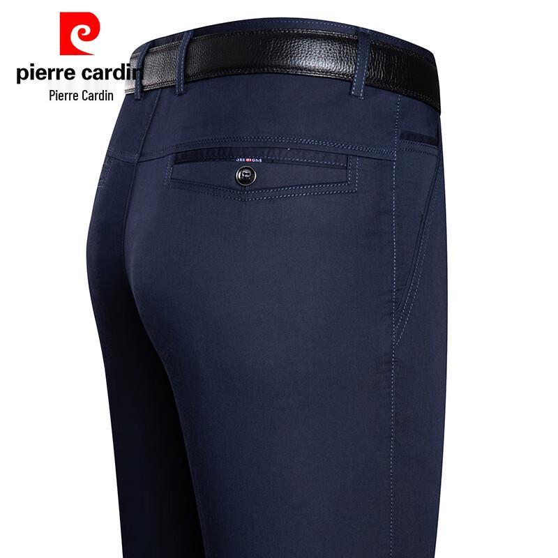 Мужские повседневные брюки прямого кроя из смесовой ткани тенсел, устойчивые к сминанию, Pierre Cardin