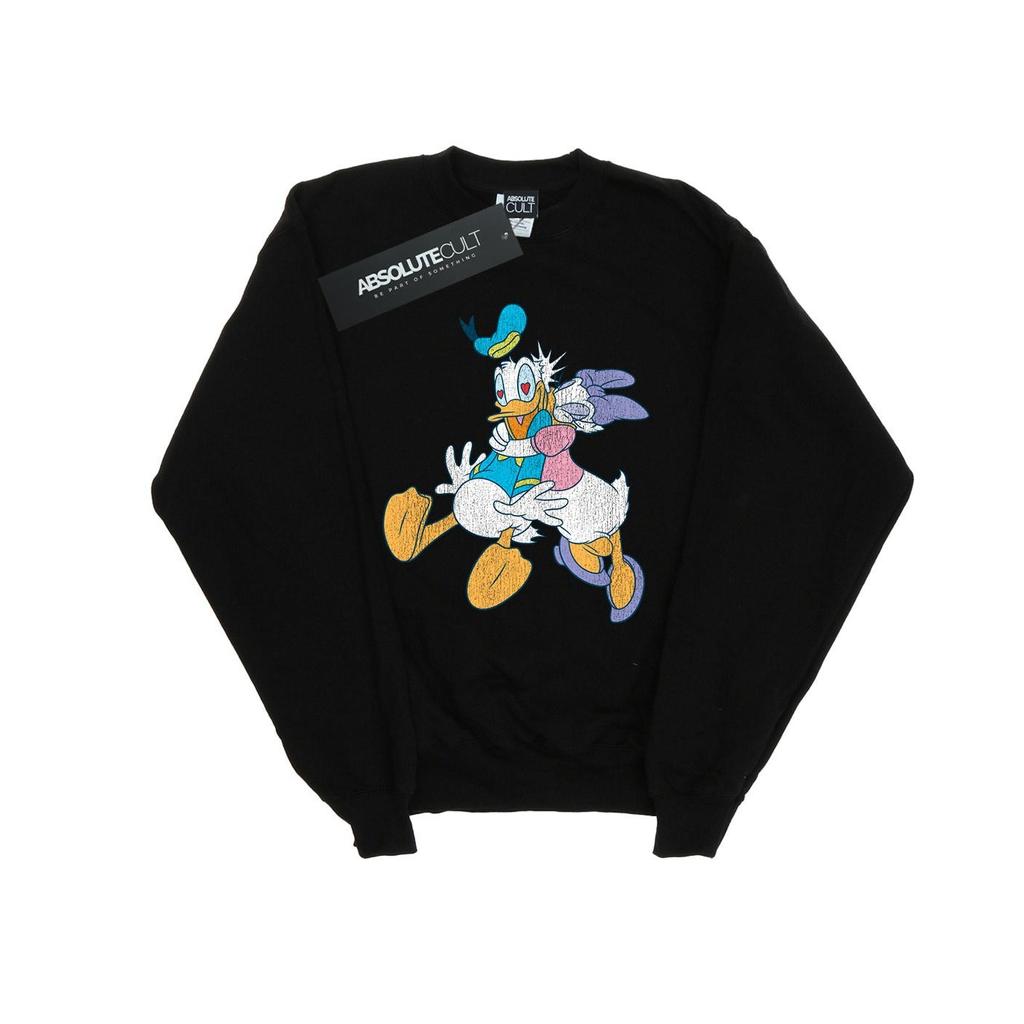 Disney Boys Donald And Daisy Duck Kiss Sweatshirt