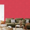 Red and Coral Dots Wallpaper for Living Room and Bedroom 50x1000