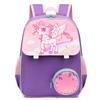 Adorable Cartoon Unicorn School Backpack Durable Nylon For Kids Boys And Girls