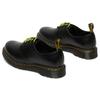 Dr. Martens 1461 Ben Smooth Туфли на плоской подошве с тремя люверсами Унисекс Повседневная обувь Угольно-черный 26926001