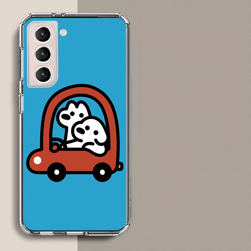 Cute Matsui Art Phone Case For Samsung Galaxy S25 Edge S24 S23 FE S21 S20 S10 Plus S22 S26 Ultra Cover Clear Cases TPU Capa Shel