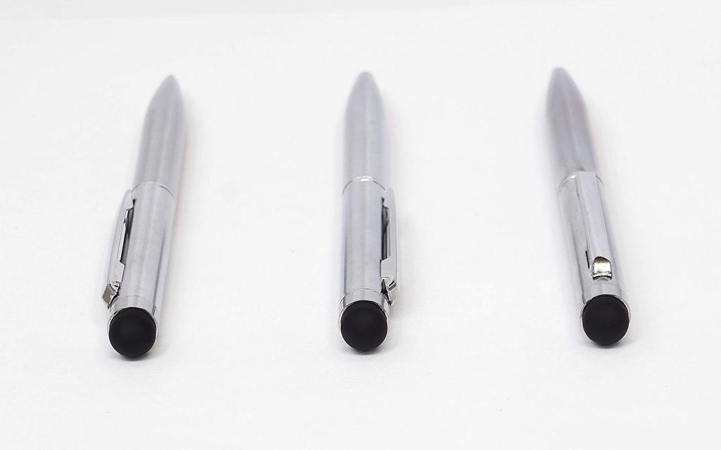 Тонкий пенал из воловьей кожи красно-коричневый набор для смартфона сенсорная короткая металлическая вращающаяся шариковая ручка ASCR-9A094A