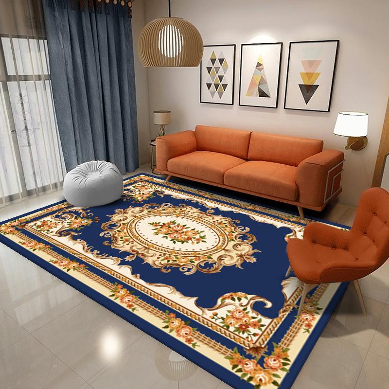 Новый ковер для гостиной в китайском стиле, коврик для журнального столика, прикроватная тумбочка в китайском стиле, декоративные нескользящие большие ковры