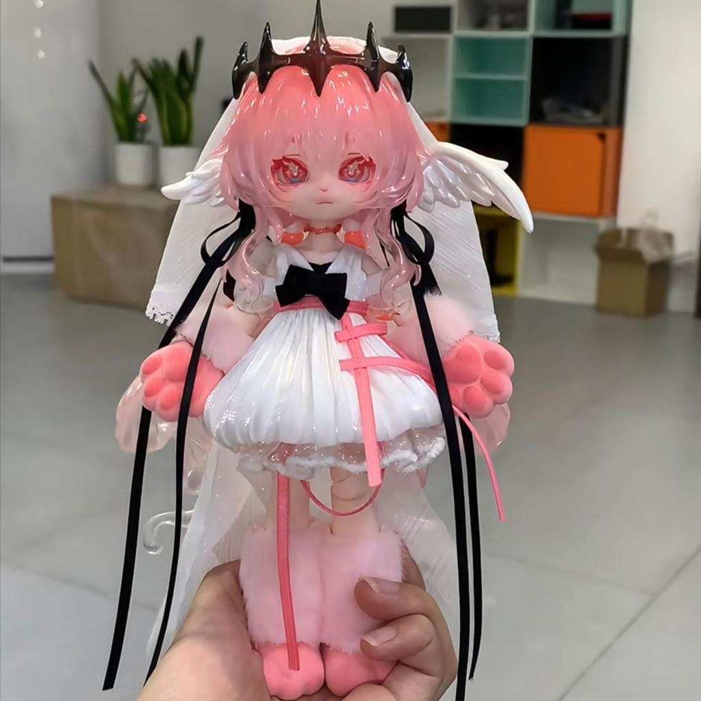 В наличии 1/12 BJD Модная Серия Луна шарнирная подвижная кукла игрушка наряды украшения коллекционная миниатюрная фигурка