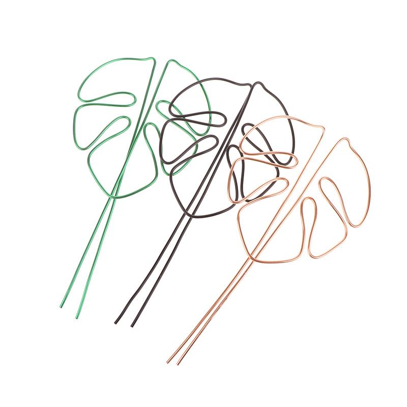 Подставка для растений в форме монстеры, прочная опора из сплава, простая установка, декоративная подставка для растений небольшого и среднего размера