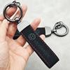 W162Car Sticker For VW Volkswagen Jetta MK5 Golf 56mm Car Wheel Center Caps Black Suede Metal Keychain 14mm VW Key Sticker For Volks