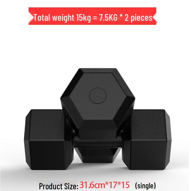 Junshi Hexagonal Dumbbell Pair