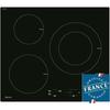 Induction Hob - SAUTER - 3 Zones - 7200W - L60 X D52cm - Glass Coating - Black - SPI4367B
