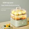 Supor ZN23FK930 Stainless Steel Three-Layer Electric Steamer with Visible Grid and Large Capacity.