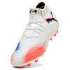 Puma Future 8 Ultimate Versatile Comfortable Soccer Shoes Unisex Soccer Shoes White Red 108584-01